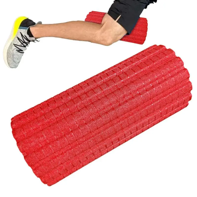 Vibrating Foam Roller Rechargeable 4 Gears Vibrating Foam Massage Roller Portable Foam Muscle Roller For Yoga Workout Fitness