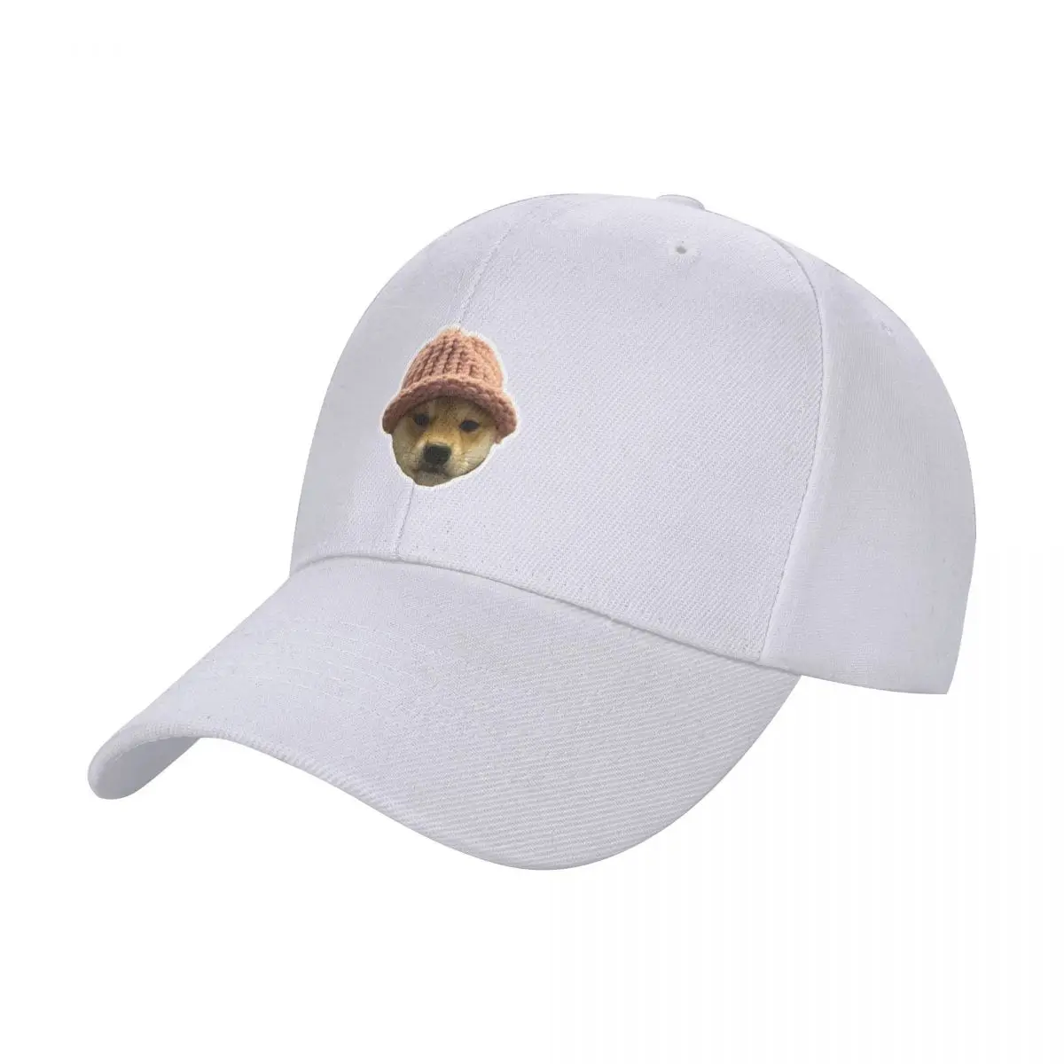 DOG WIF HAT - WIF Meme Coin Cryptocurrency dogwifhat Baseball Cap fishing hat Rave Hat Beach Women Beach Fashion Men's