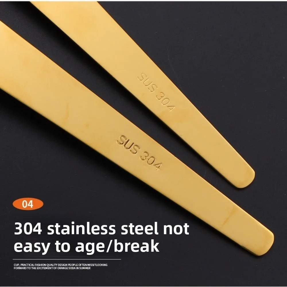 New 304 Stainless Steel Tea Sticks Japanese Traditional Matcha Spoon Leaf Tea Scoops Teaware