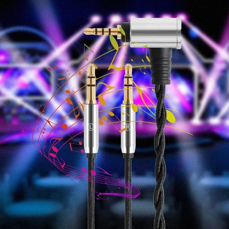 Cable micrófono 2, 5/3, 5/4,4mm para HIFIMAN HE400 HE400I ANANDA SUNDAR mejor venta