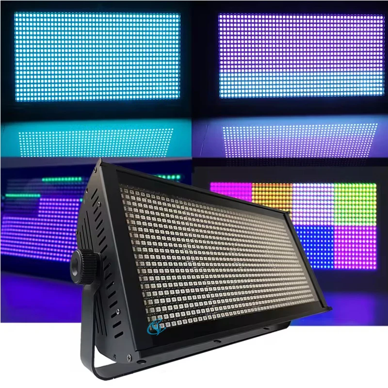 

Stage Light Dj Disco 8 +8 Segment Panel RGB Wash Lights Professional DMX Led Stage Matrix Strobe Lights For Party Bar Show