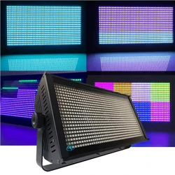 Stage Light Dj Disco 8 +8 Segment Panel RGB Wash Lights Professional DMX Led Stage Matrix Strobe Lights For Party Bar Show