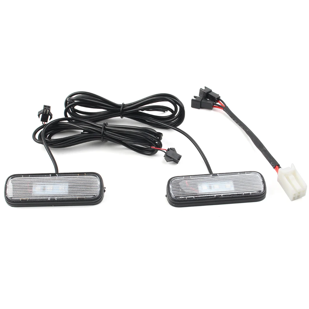 Luces ambientales interiores LED para coche, 2 uds., para Honda 10th Civic 2016 2017 2018 2019 2020 2021