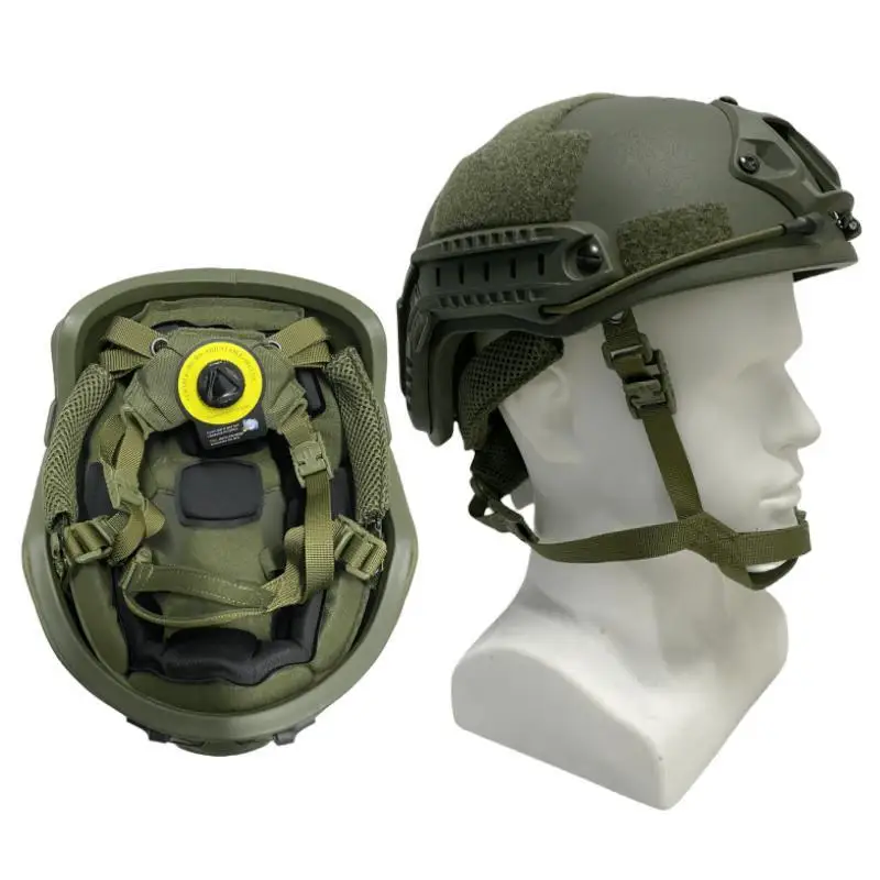 Tactical high ballistic cutting helmet, bulletproof armor, safety, NIJ IIIA fast black, military green, ballistic helmet