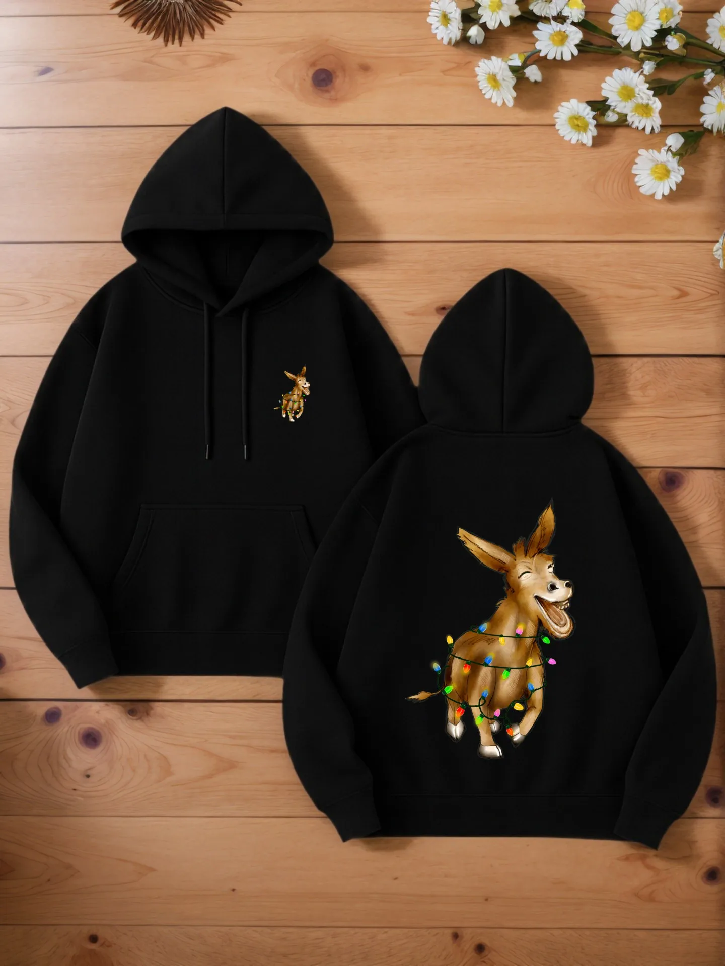 هوديي برسومات جرافيك للرجال، طباعة كرتونية، نمط كاجوال، قماش ناعم، للارتداء اليومي، للشباب