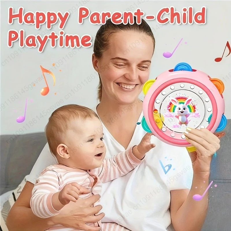 ألعاب الطبل الآلات الموسيقية للأطفال الصغار 1-3 ألعاب تعليمية لتطوير اليد المبكرة للأطفال ألعاب الموسيقى التفاعلية