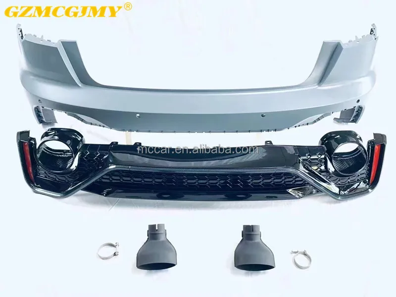 High Quality RS6 PP Plastic Bumper Suitable ForA6 C8 RS6 Body Kit