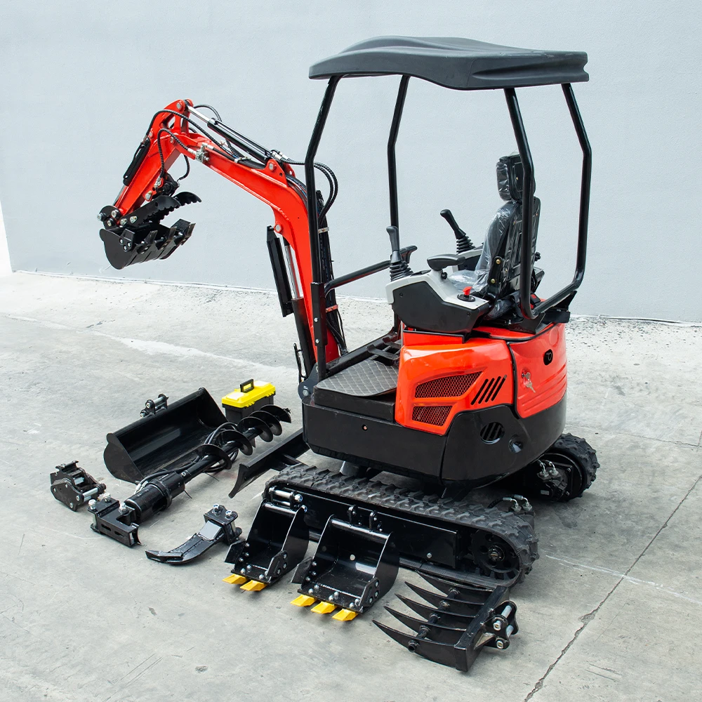 

YG FREE SHIPPING Mini Excavator 2.5 Ton EPA New Used Crawler Digger Small Excavators 1t Machine