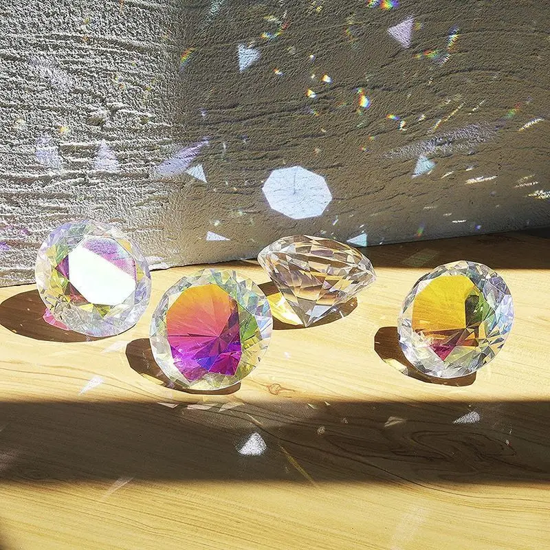 Glass Diamond Dichroic Prisms for Photographic Beam Splitting Diamond Photography Accessories Micro Cute Light Landscape Gifts