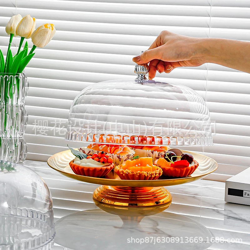 Food cake cover, food dome cover, multi-size transparent hotel , western mousse buffet