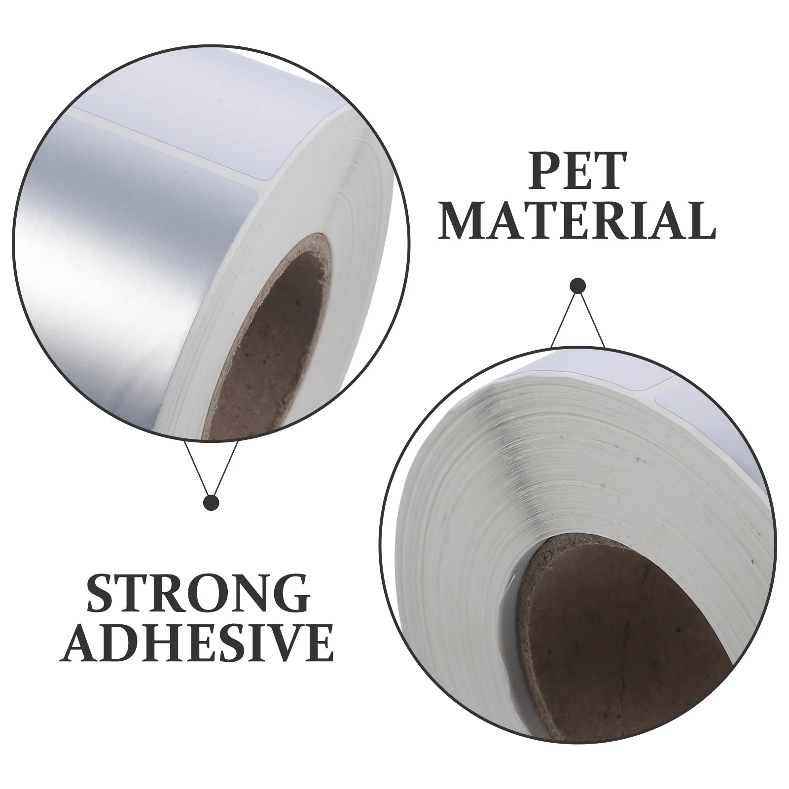 

1 Roll Waterproof Printable Label Stickers Strong Adhesive Label Paper for Shipping Address Packaging Organization