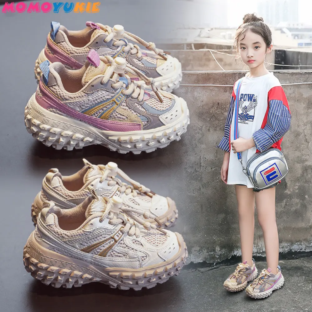 

Spring Autumn Fashion Breathable Casual Infant Soft Shoe Toddler Sport Shoe for Children Harajuku Shoes Mesh Flats Kids Sneakers