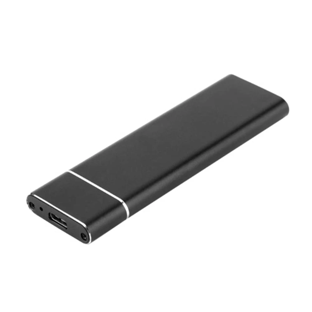 M.2 NGFF To USB3.0 Portable SSD Box 5Gbps Solid State Drive Enclosure (M+B)/B Key SSD Case for M.2 SATA SSD 2230/2242/2260/2280