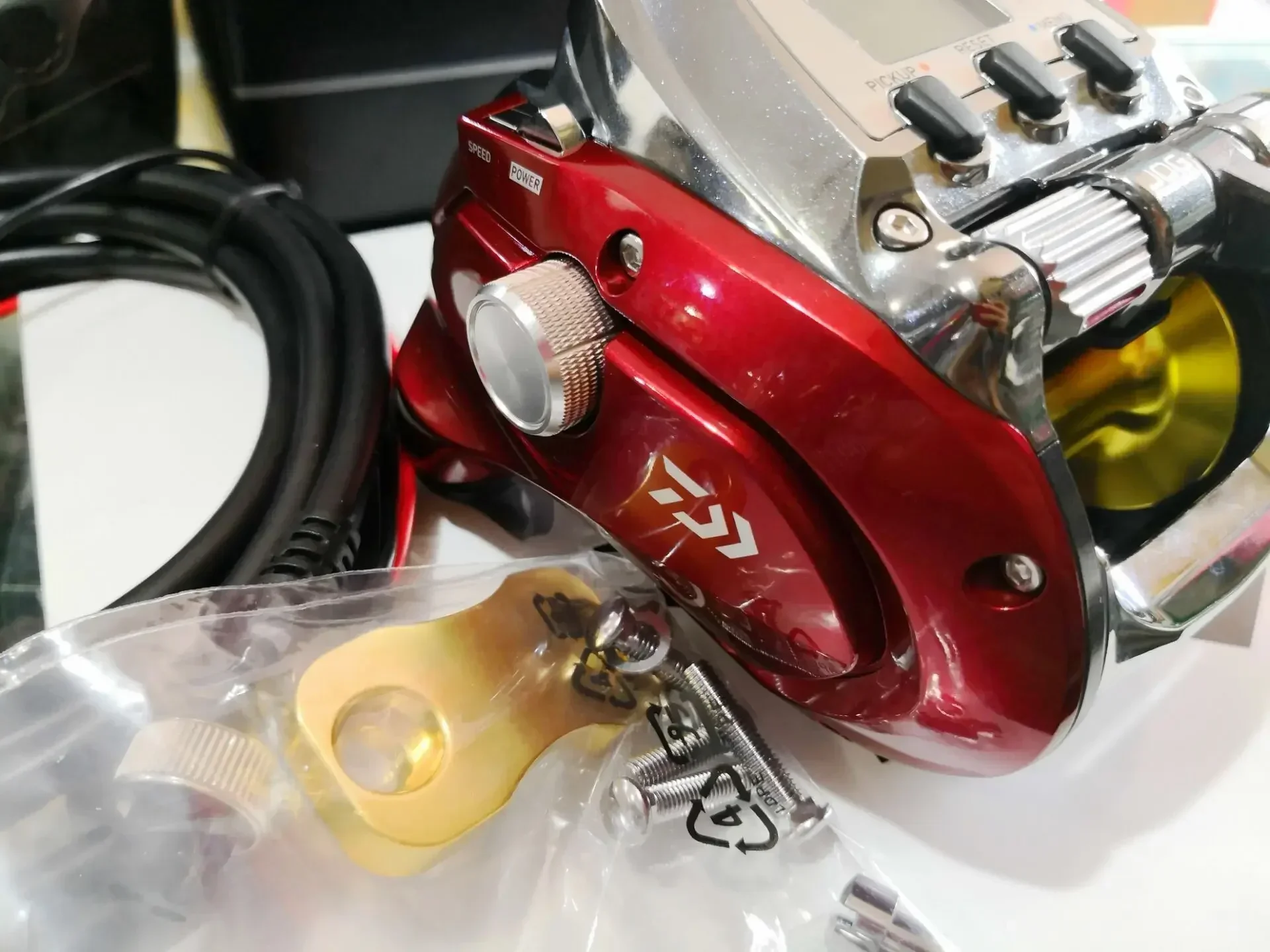 بكرة القفز للمياه المالحة في أعماق البحار 500MJ-AT 500mj بكرة الصيد الكهربائية