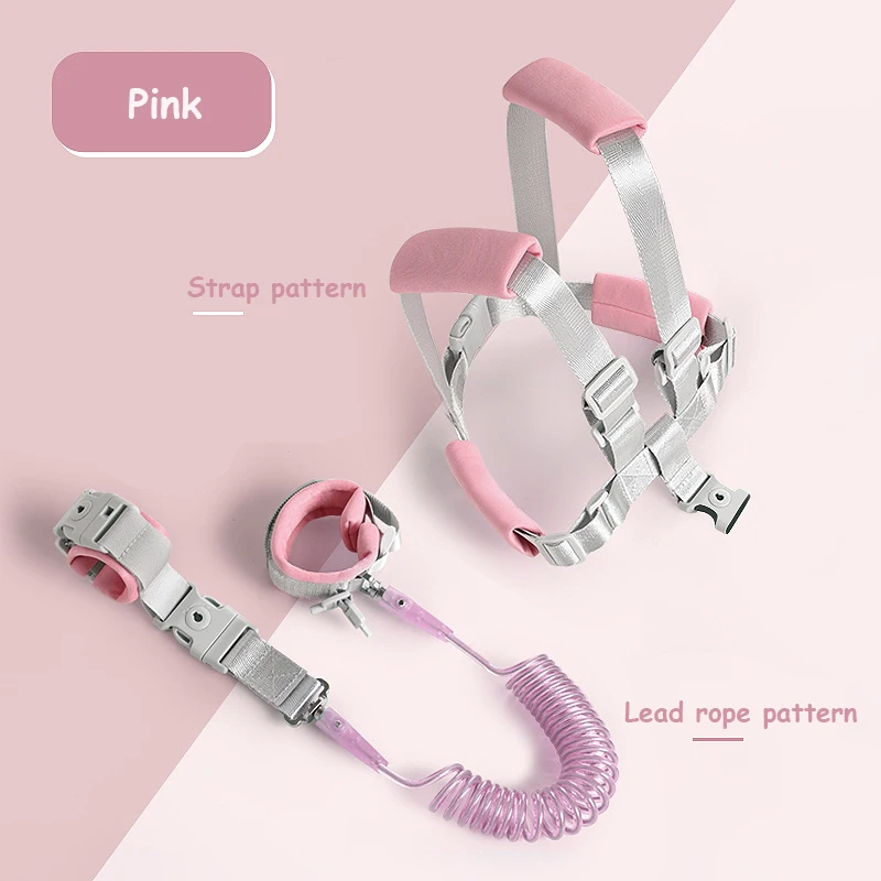 New Outdoor Anti-Lost Wrist Link Safety Harness for Baby Strap Rope Toddler Harness Leashes Walking Wristband Baby Safety