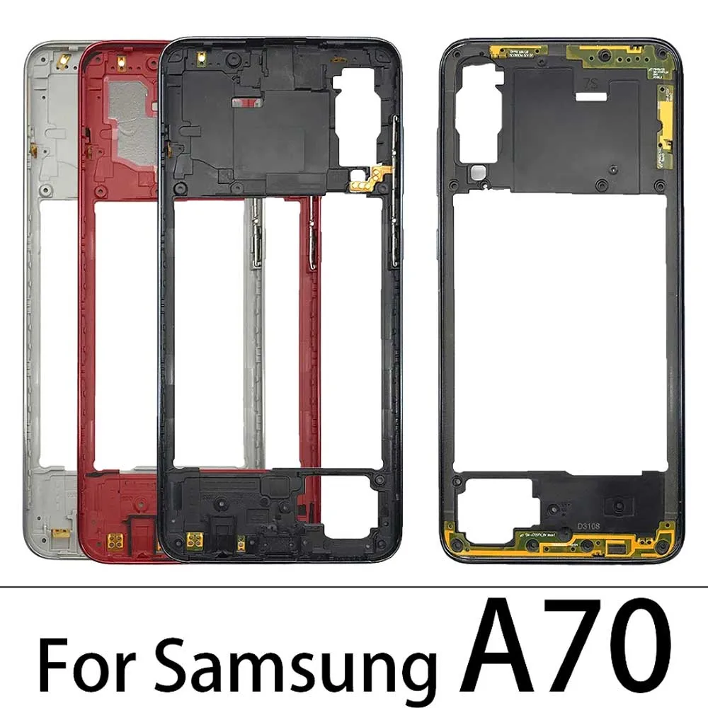 New Housing Middle Frame Bezel Middle Plate Cover For Samsung A20 A30 A50 A70 Replacement parts