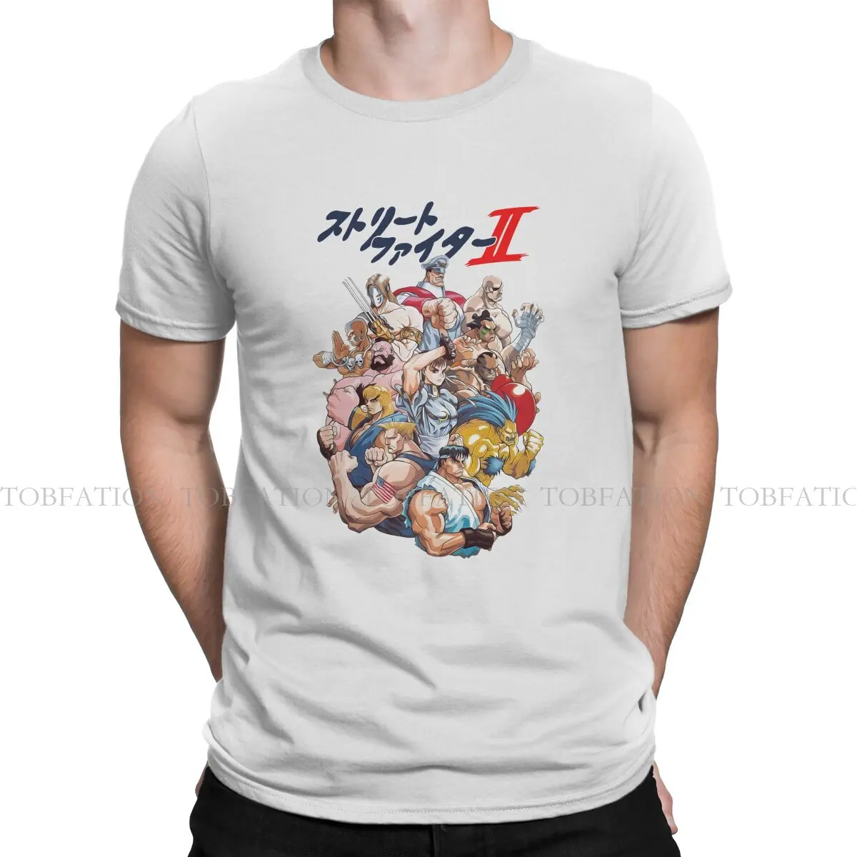 Select your Fighter Street Fighters Men T Shirt Cotton Grunge Crewneck Tee Shirt Harajuku Clothing