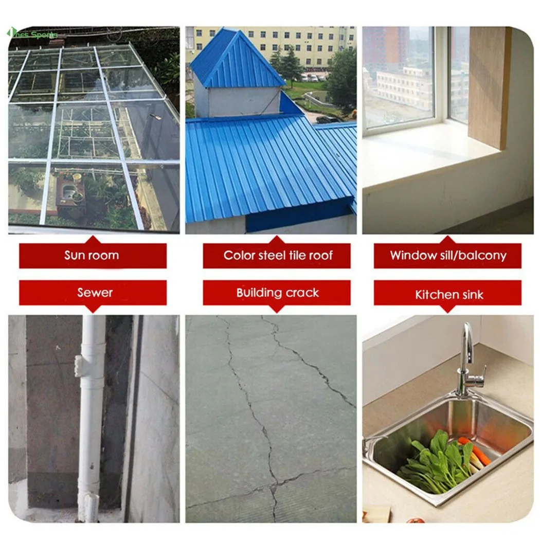 Cinta adhesiva multiusos, resistente al agua, impermeable, goma de butilo hermética, papel de aluminio totalmente pegado