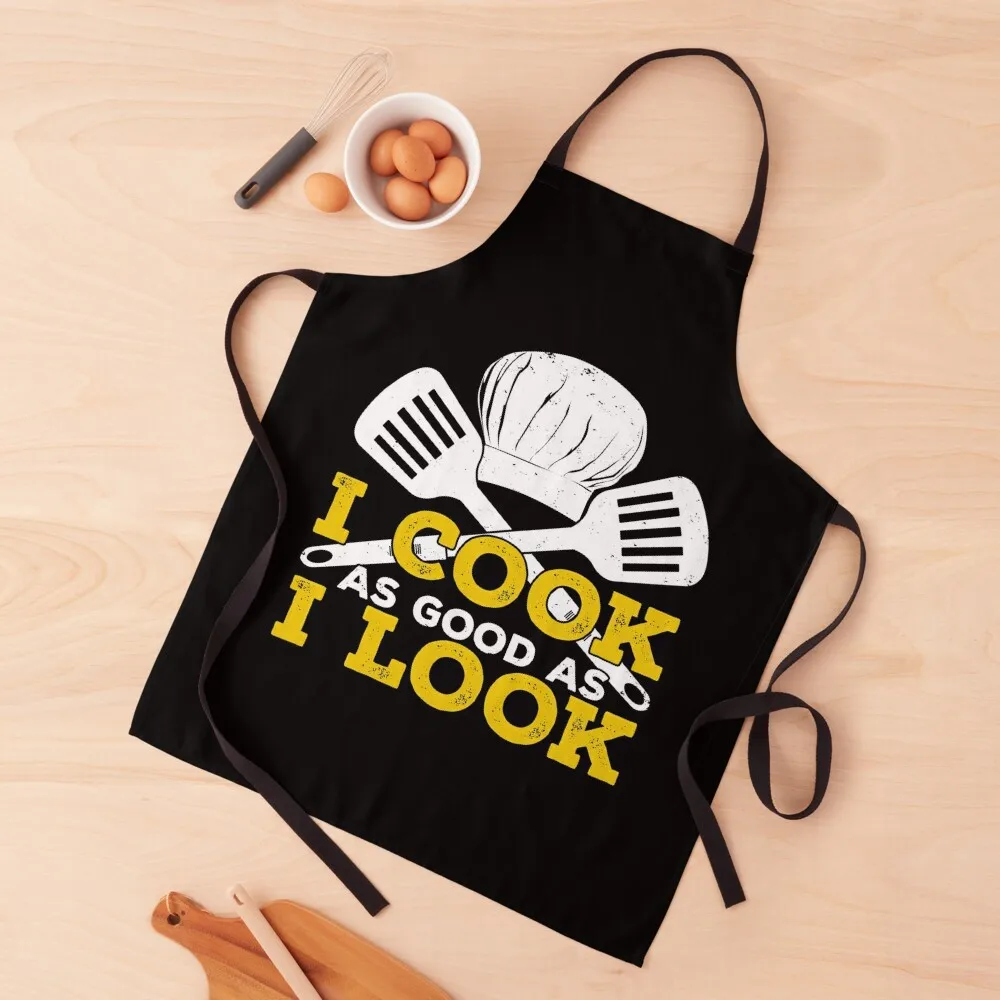 I Cook As Good As I Look Apron Kitchen Kawaii Accessories Kitchen Man Home And Kitchen Apron