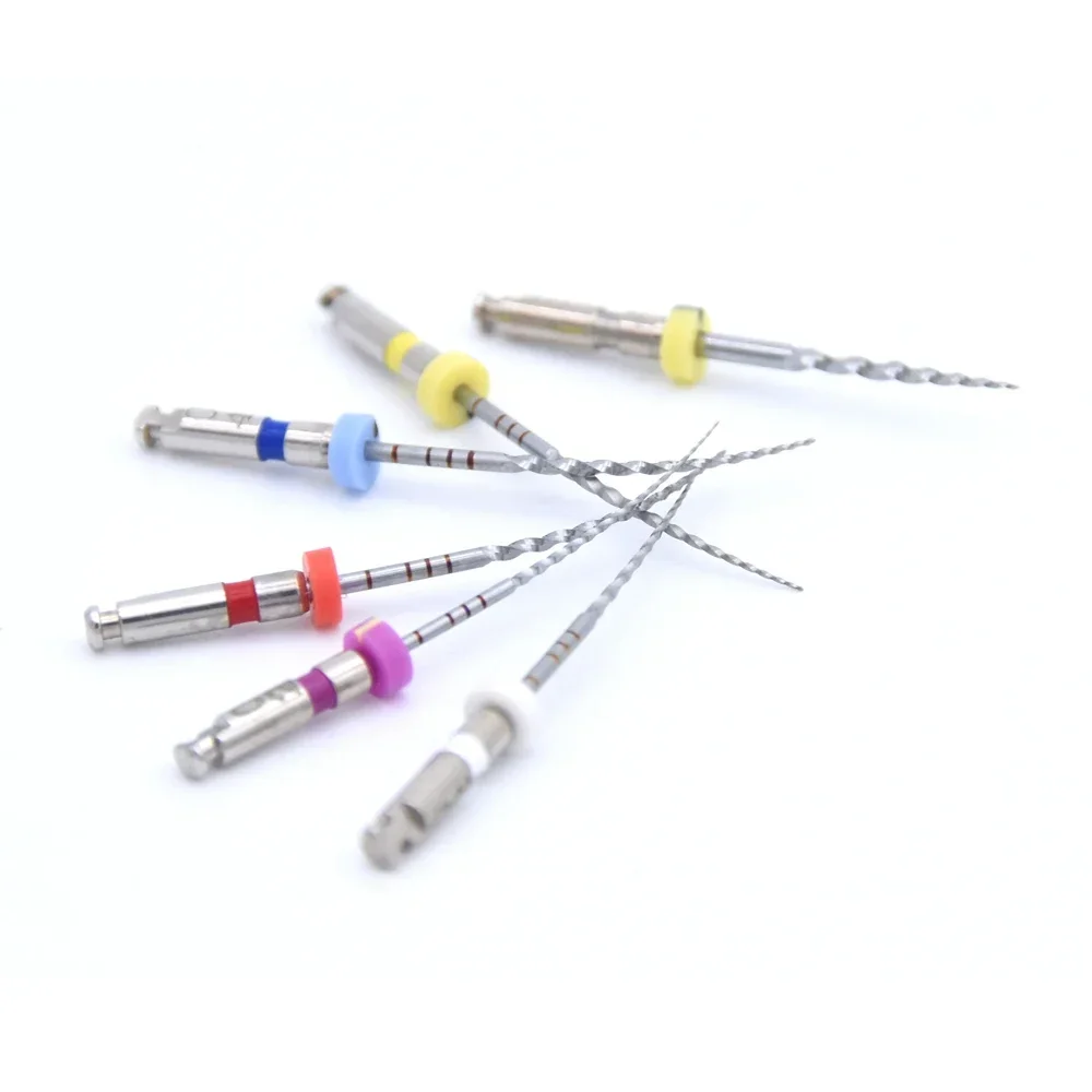 SOCO PLUS 6Pcs/Box Activated Root Canal File Dentist Tools Root Canal File Endodontic Files Dental Rotary Files SOCO PLUS