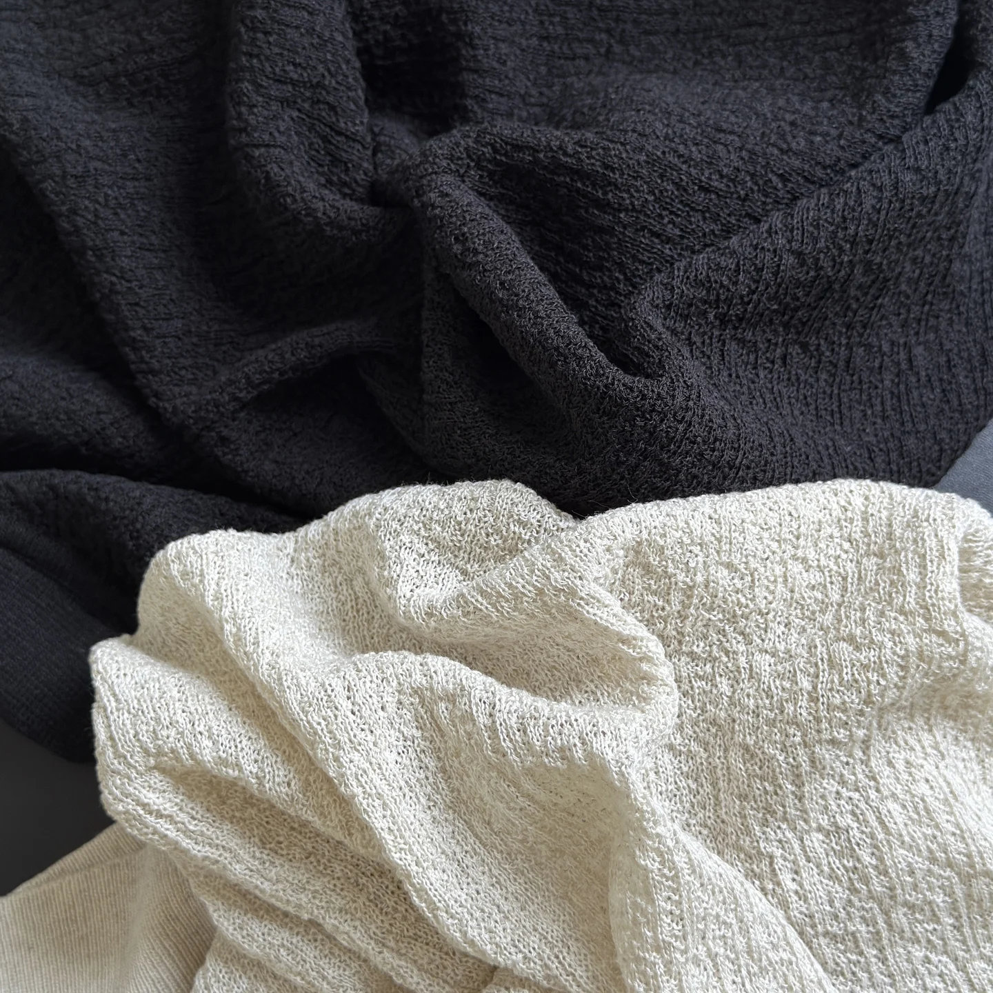 lectual Sle Ne Knitwear camiseta transpirable lino seda ligero adelgazante verano Top mujer Faion