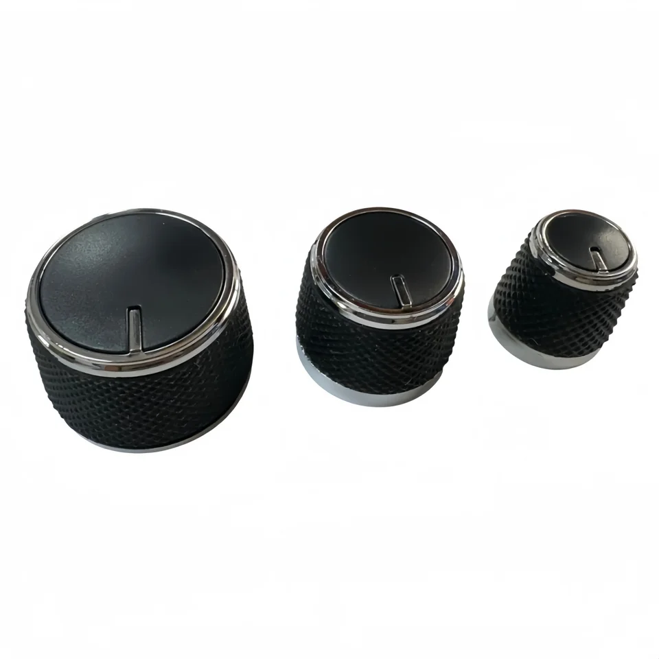 12x Potentiometer-Drehknopf – Weiß, 12x17 Mm, Für 6-mm-Welle, Lautstärkeregler, Kunststoff