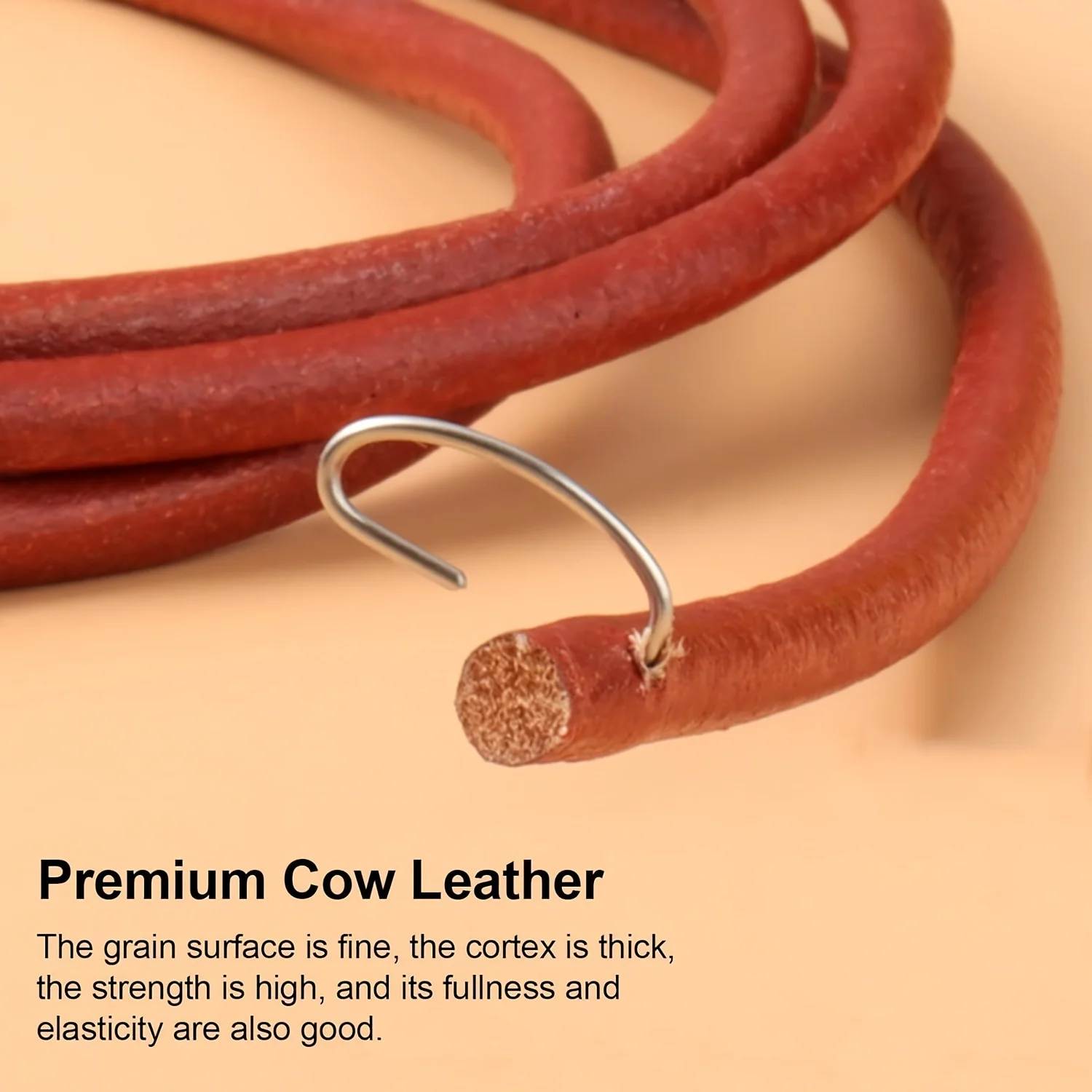 Durável Brown Cowhide Máquina De Costura, Pedal Fácil de Instalar e Substituir Adequado Para Casa Antiquada