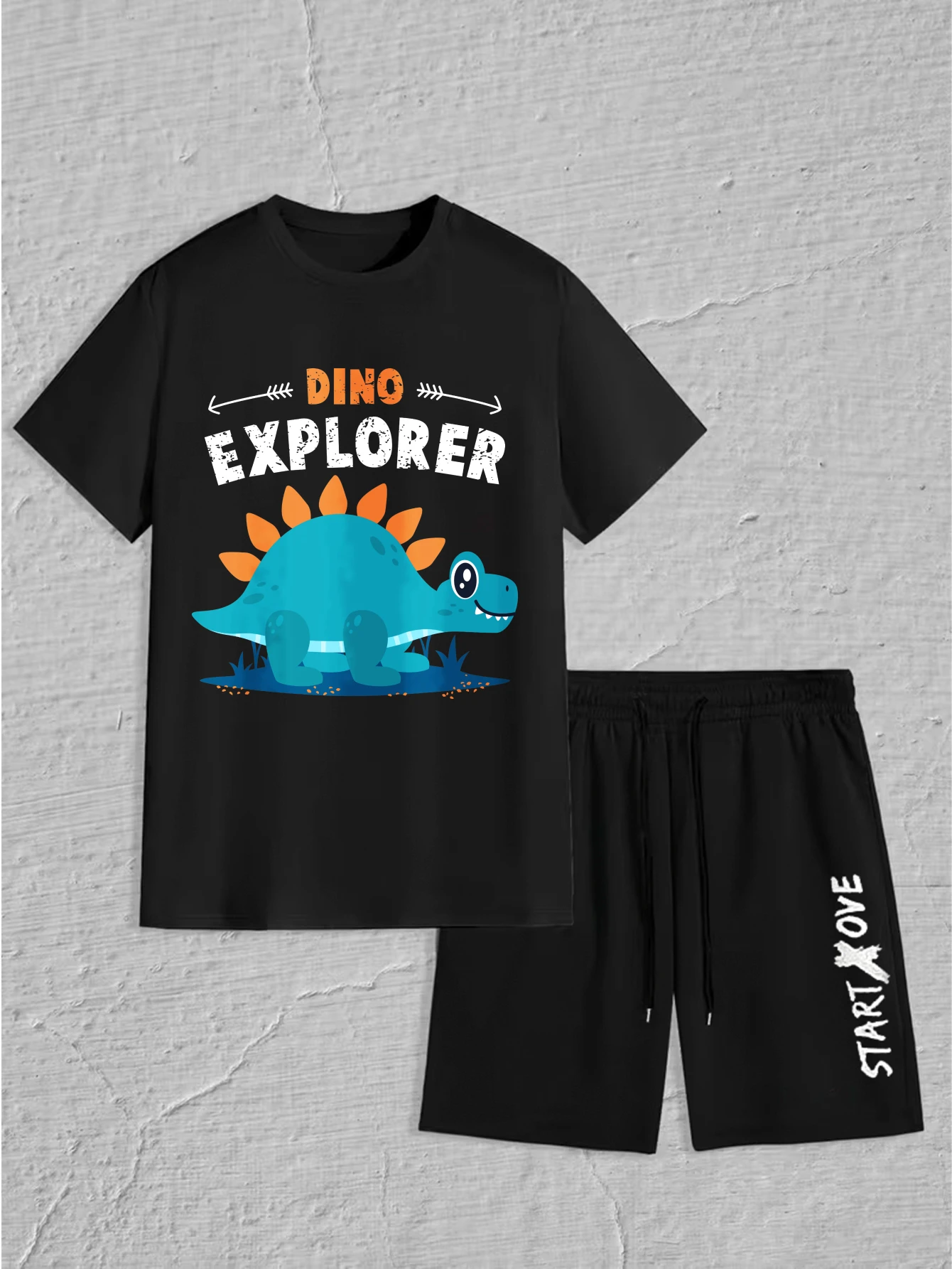 men's set 2025 Summer football Printed men's suits sports Graphic new men's sets crewneck clothing set