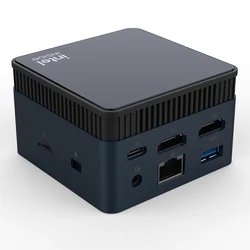 ZX01 Plus Windows 11 4 Core Mini PC 12th Gen Intel Alder Lake N100 DDR5 12GB 512GB 1000M 5G Wifi5 BT Desktop Computer Gaming