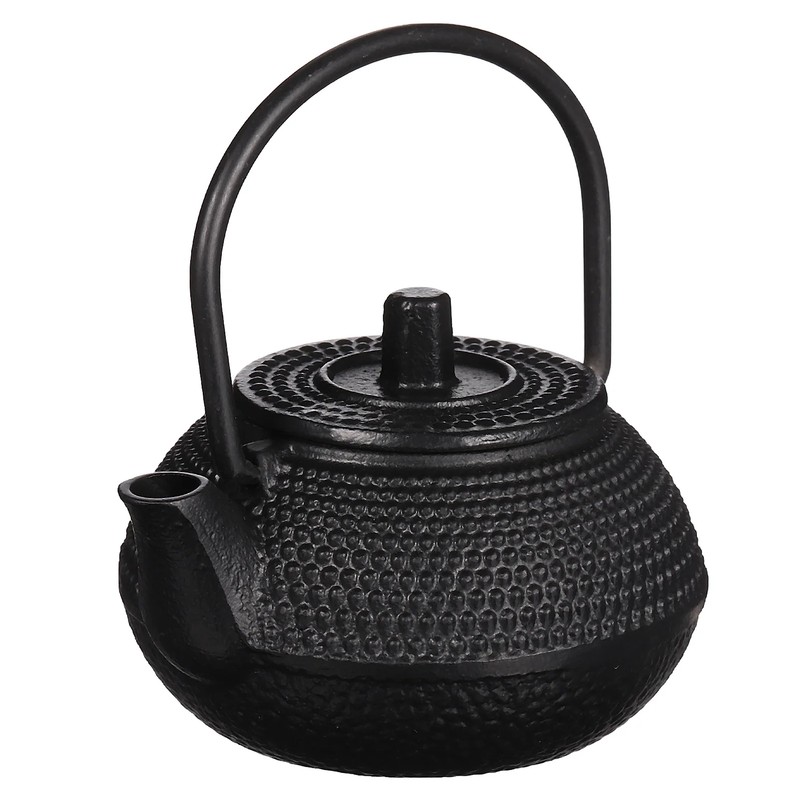 

Mini Cast Iron Teapot Small Iron Teapot For Decoration Rustproof Vintage Style Tea Kettle Home Office Adornment