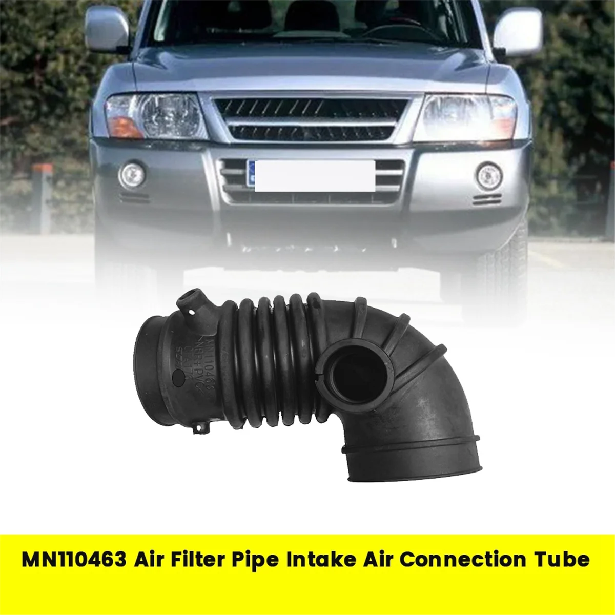 MN110463 Car Air Filter Pipe Intake Air Connection Tube for Mitsubishi Pajero V77 V76 2000-2007 Cleaner Intake Duct Hose