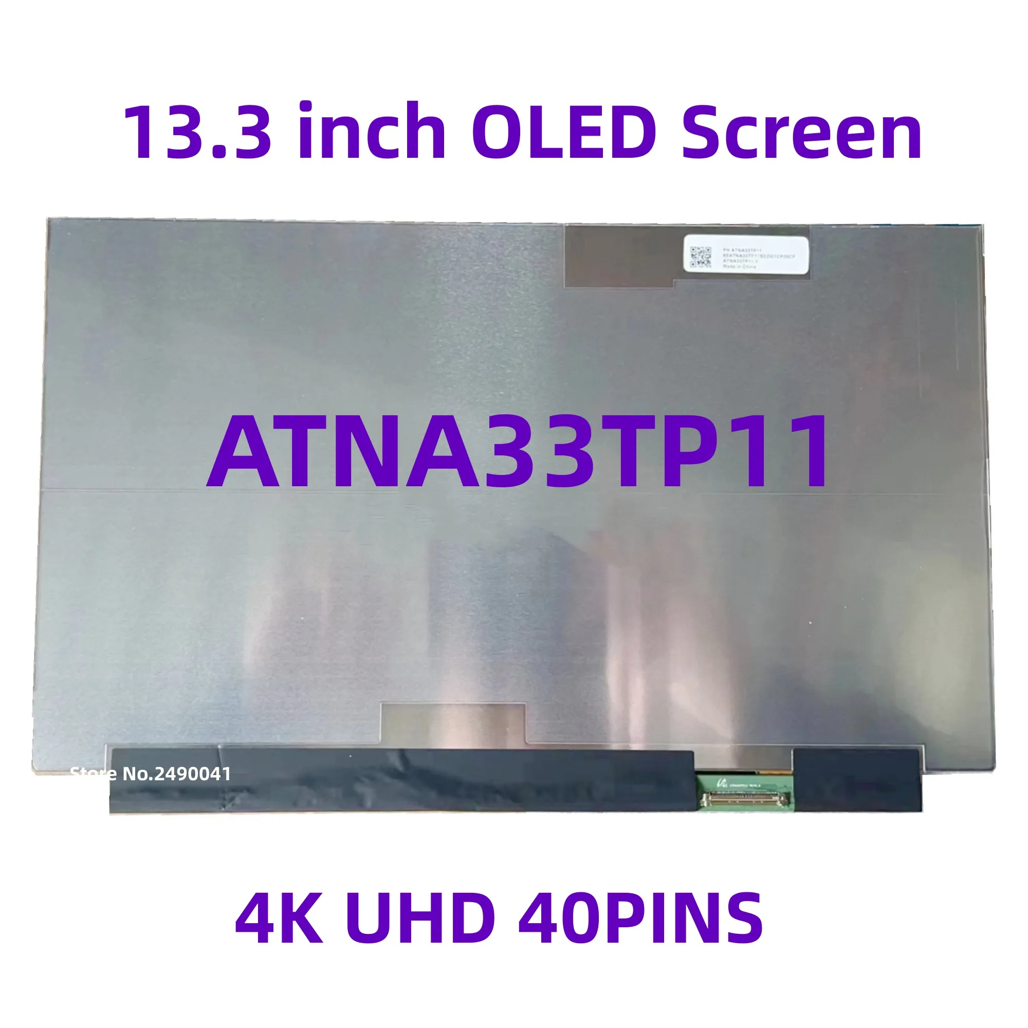 

ATNA33TP11 ATNA33TP11-1 4K UHD OLED 40PINS 13.3Inch For ASUS ZenBook Flip UXF3000E UX363 ux363j ux363ja Laptop Slim LCD Display