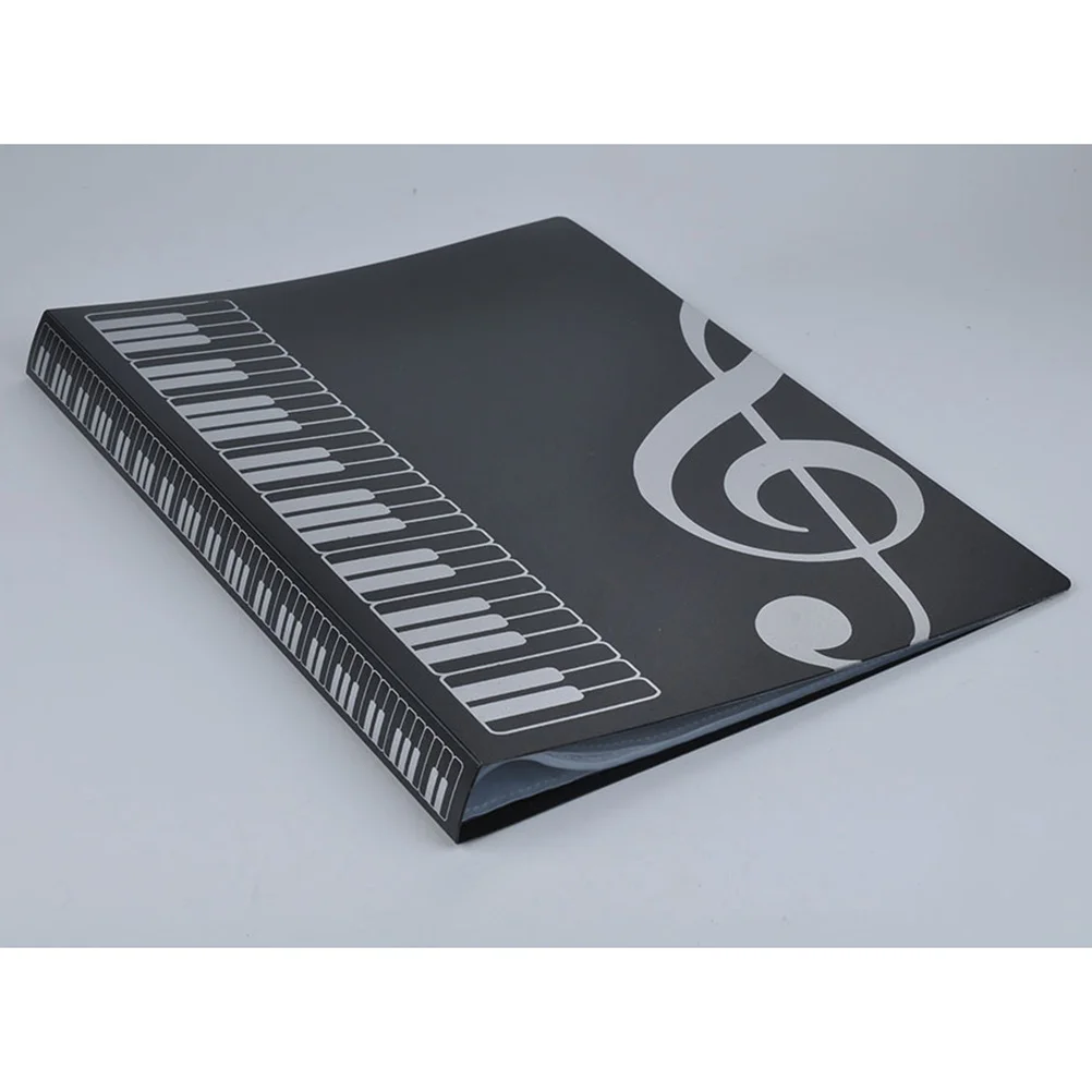 

Music Sheet Folder Transparent Skidproof Pockets Lightweight Portable Documents Storage File Holder For Office School