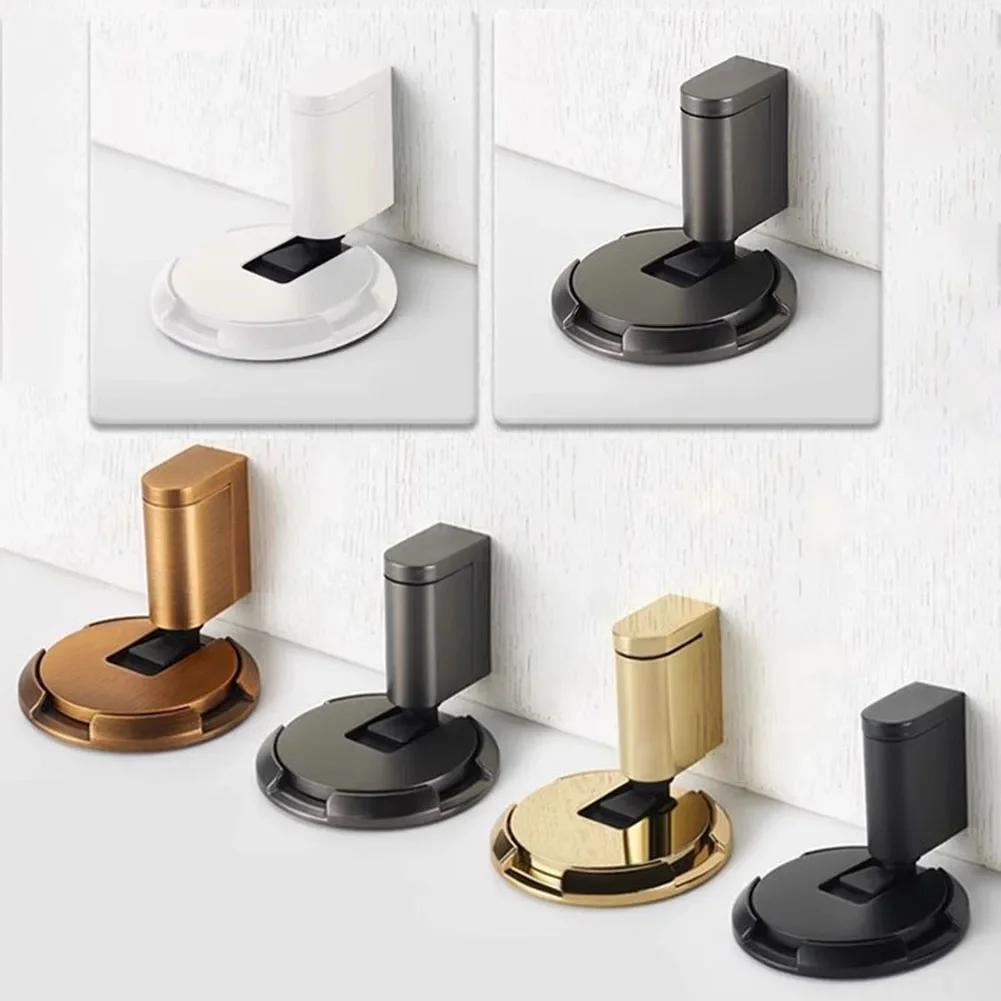 

Adjustable Door Stopper Heavy Duty Door Stops High-Quality Materials Indoor And Outdoor Use Flexible Installation