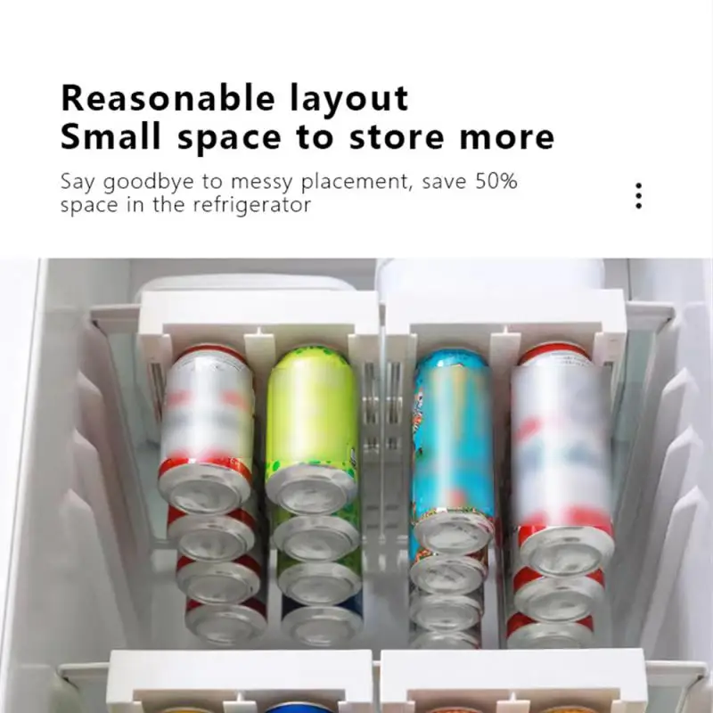 Organizador de Latas para Nevera: La Solución Ideal para Mantener Tus Bebidas Ordenadas y Fáciles de Acceder
