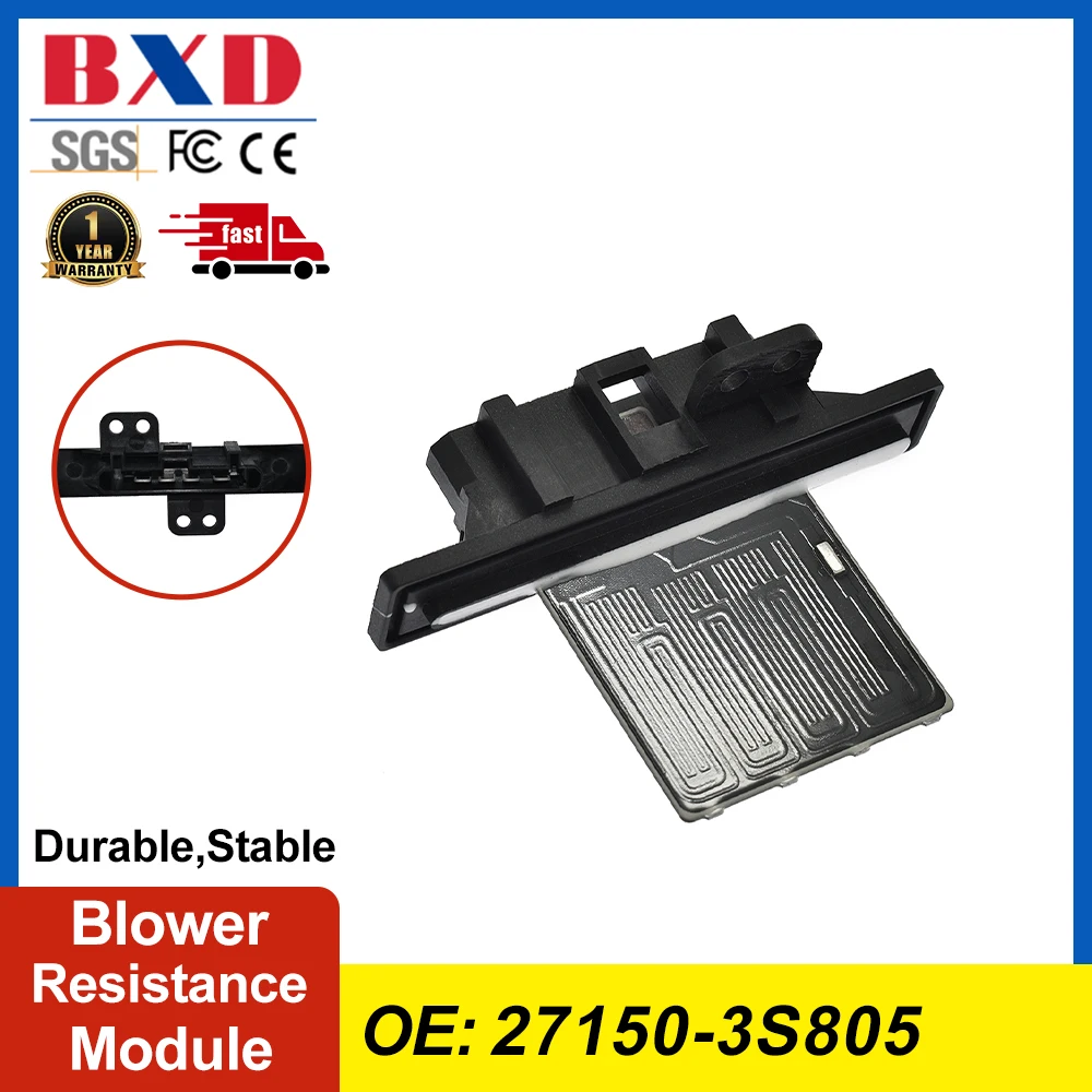 

Модуль сопротивления воздуходувки 27150-3S805 27150-VJ400 27150-1N760 для Nissan Navara D22 Pickup 1997-2008, автомобильные аксессуары