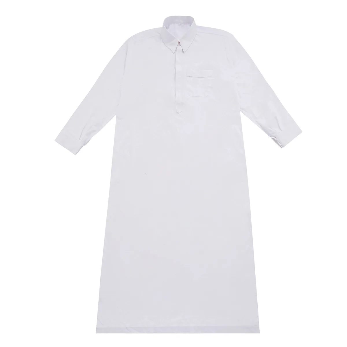 Kaftan Abaya Eid Arabski Eid Muzułmanin Długa Szata Islam Dubaj Saudyjski Dishdasha Kieszonkowy Abaje Ramadan Tradycyjny Jubba Thobe