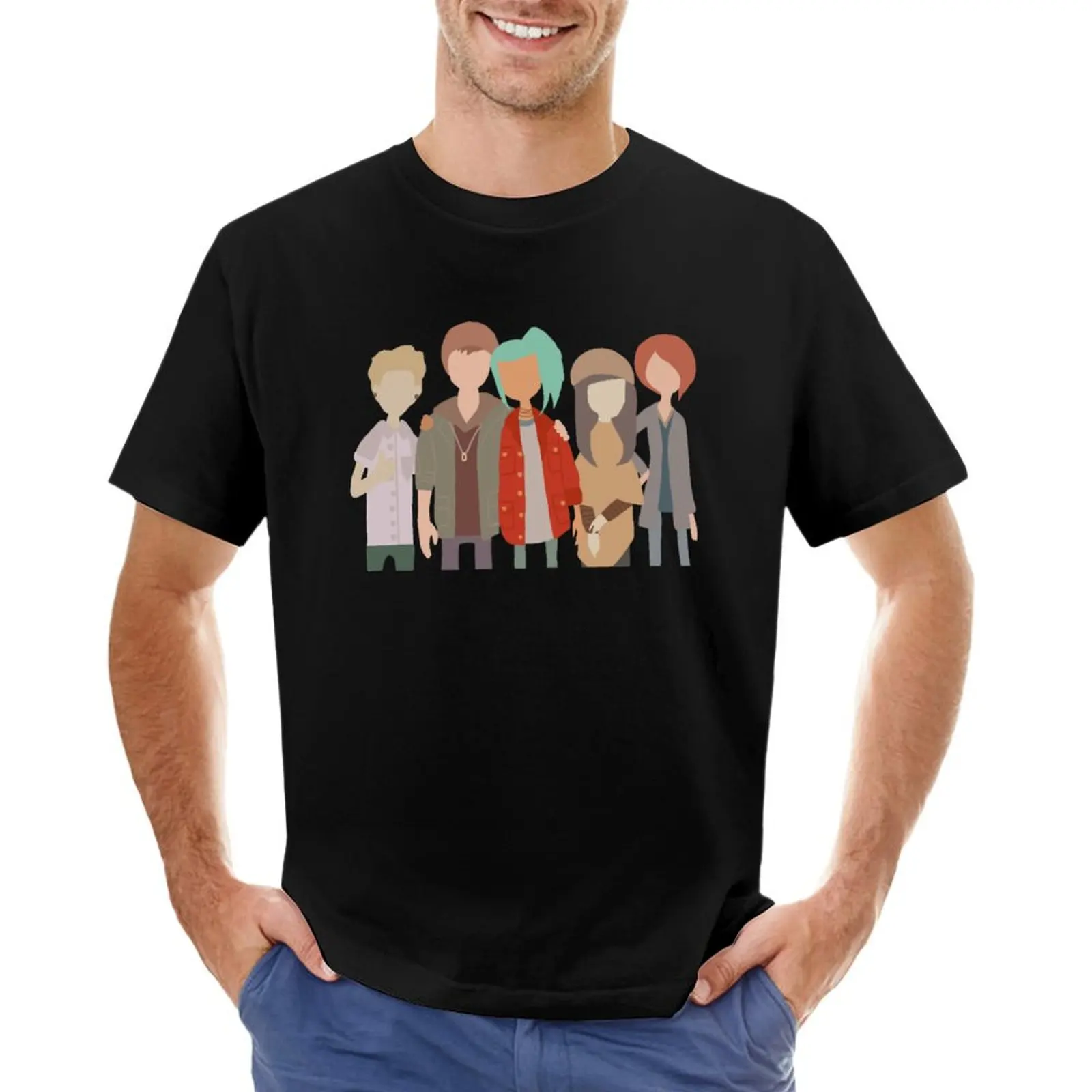 Oxenfree Alex, Ren, Jonas, Nona, and Clarissa T-shirt for a boy oversizeds summer top boys whites men t shirts