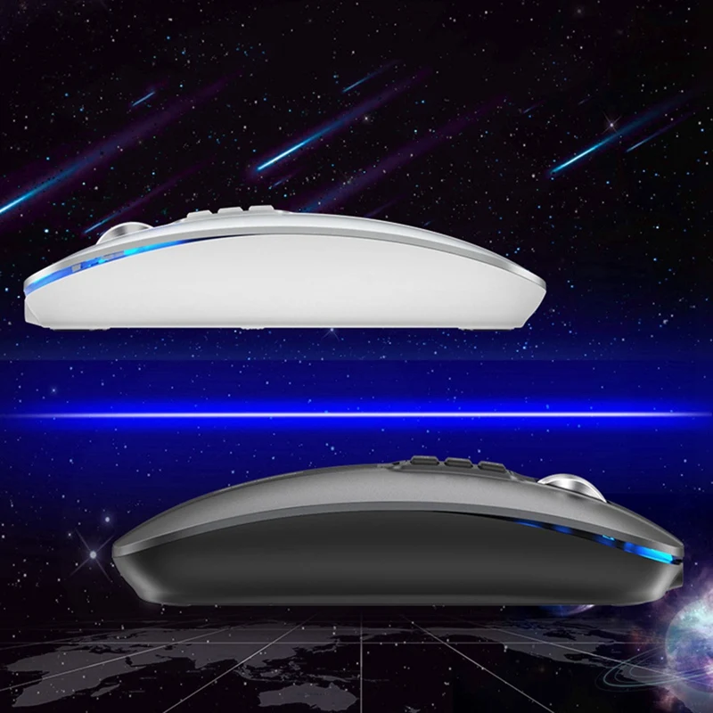 A21I-Wireless Bluetooth Mouse 2.4G Wireless Office Mouse Tablet PC Notebook Dual Mode USB Charging Mouse For Laptop