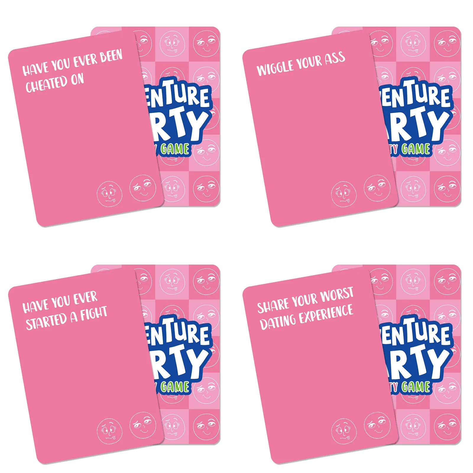 50PC Fast-Paced Word Game For Beginners Creative Fast-Paced Word Desktop Game Compact Paper Cards Toy For Home School Outdoor