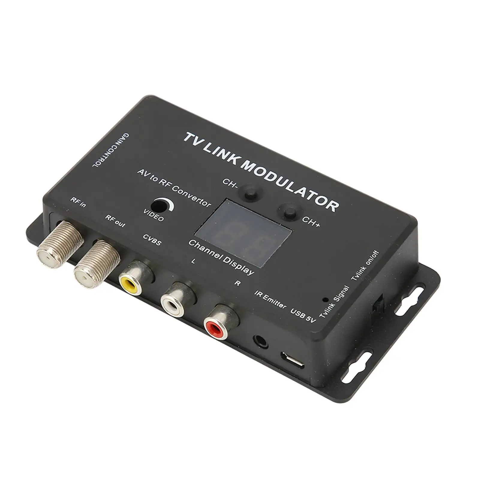 Mini Tv Hd Modulator Av Naar Rf Converter Met Pal/Ntsc Ondersteuning Voor Thuis Multimedia Interface Rf Versterker