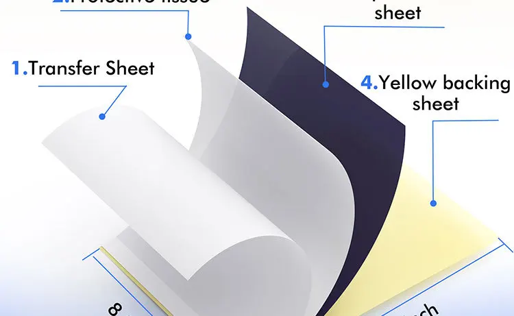 A4  Special Printing Paper Free Drawing Quadruple Tattoo Transfer Paper Tattoo Pattern Tattoo Consumables