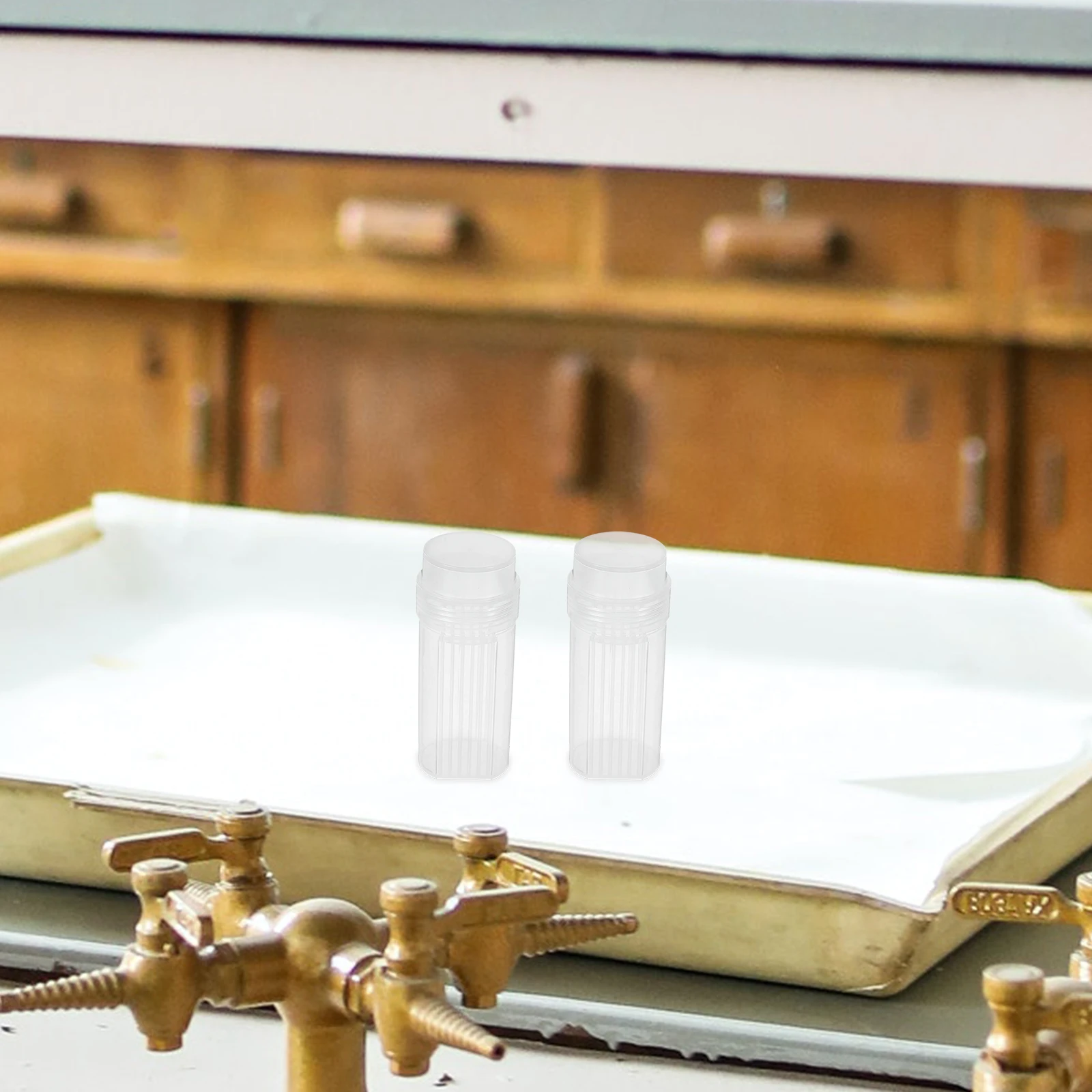 

4pcs Microscope Slides Staining Jar Slide Transparent Staining Jar For Laboratory Microscope Slides Storage Organizer