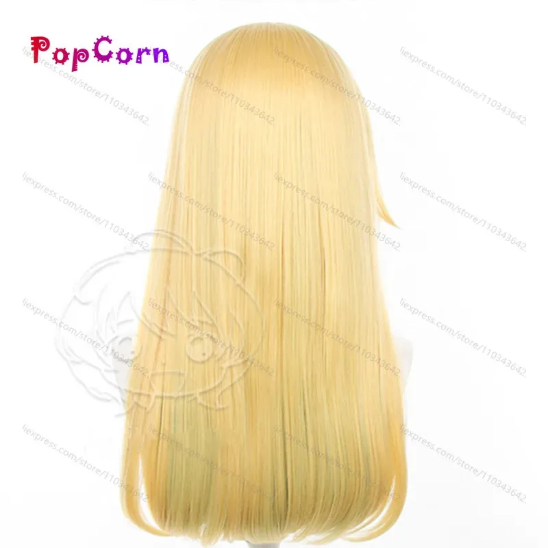 2025 65 cm lungo Kano Yamanouchi unisex giallo blu verde parrucca cosplay anime parrucche sintetiche resistenti al calore Hallowe