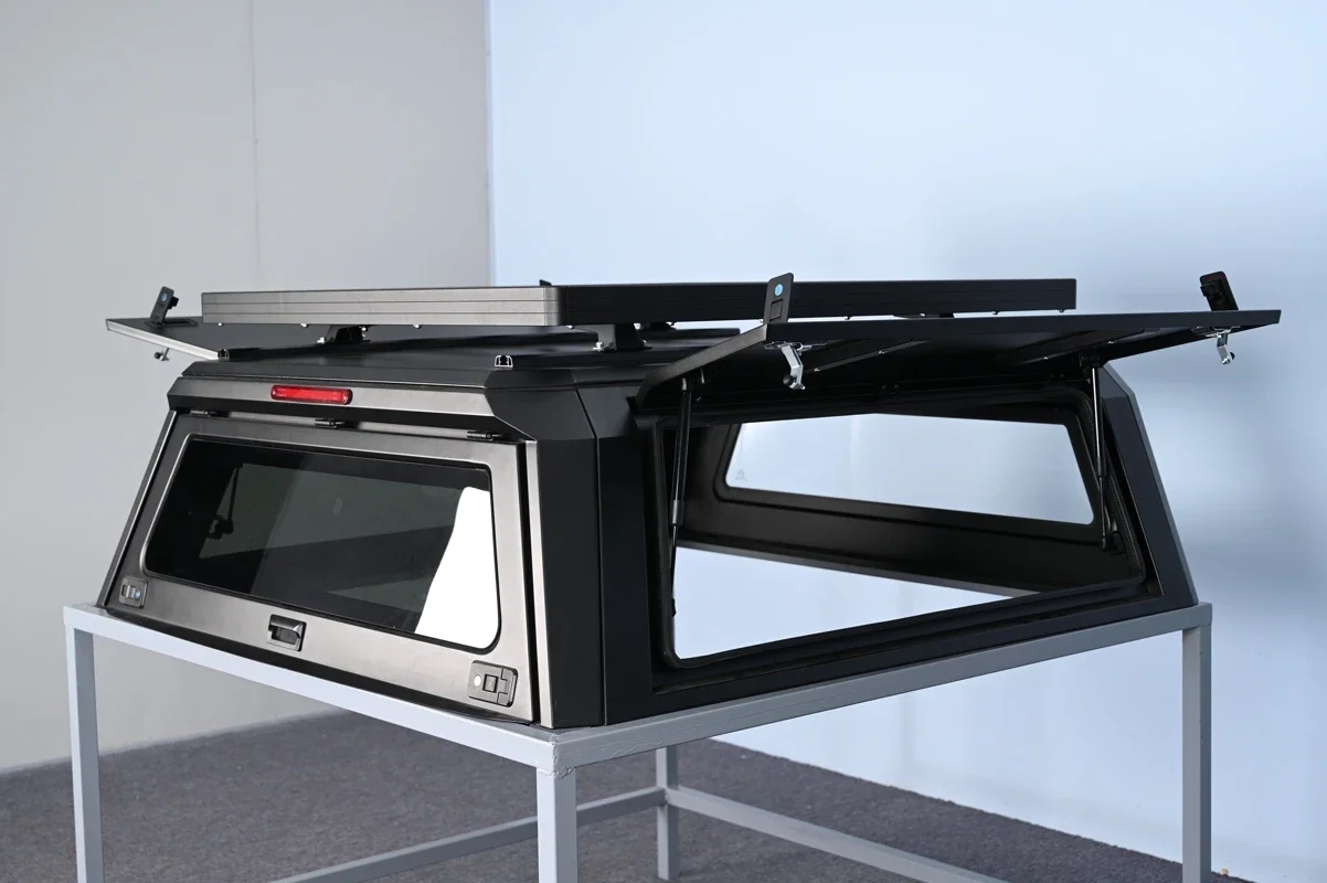 Custom Aluminum Alloy Retractable Tailbox Tonneau Cover for Pickup Truck Xenon with Anti-Theft and Waterproof Features