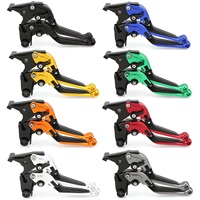 Motor Foldable Extend Brake Clutch Levers For Kawasaki NINJA 250R 08-12 400 18 300R/Z300 13-18, VERSYS 300X 17-18 Z250SL 16-17