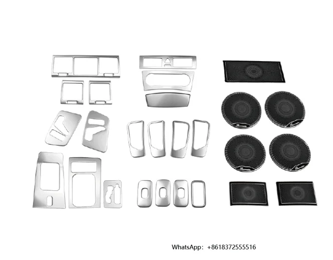 

High Quality Car Interior Kit Old to New Chrom Trims for Benz G Class W463 2008-2018