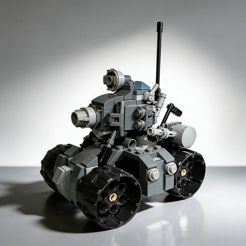 Model Kit Metal Slug - 253pcs MOC Metal Slug Sv 001