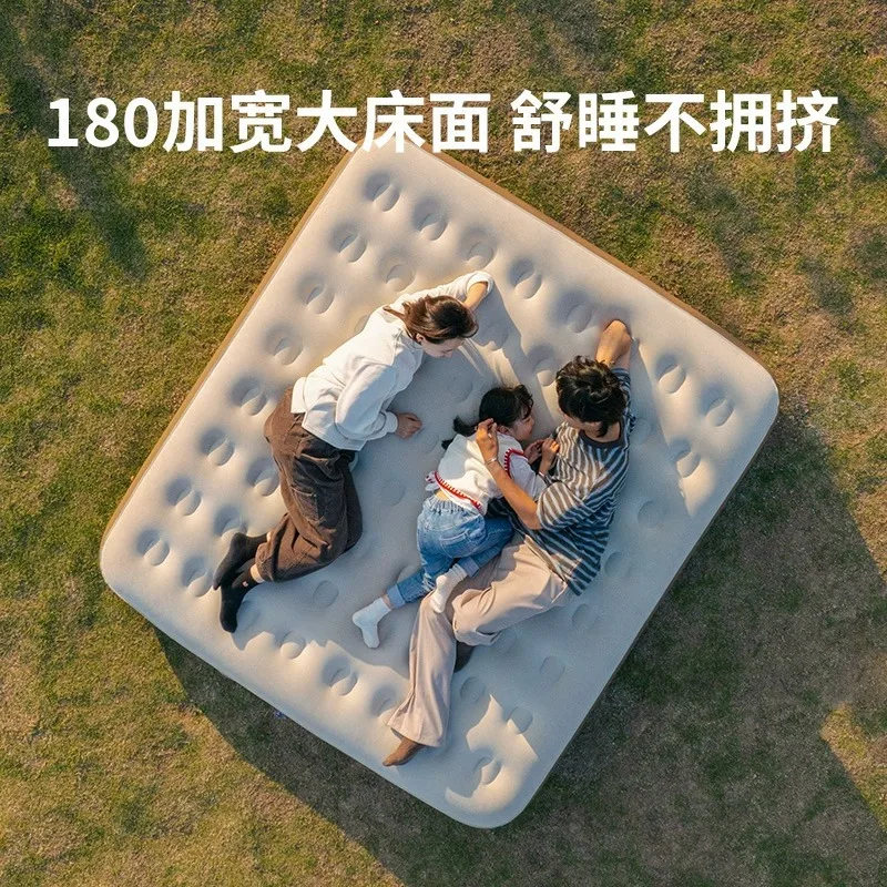 Portable Camping Mattress Tent, Outdoor Sleeping Mat, Lazy People on the Floor, Automatic Inflation