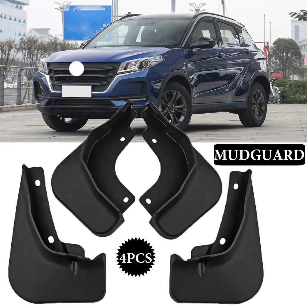 4X Car-styling Mud Flaps For Dongfeng Glory 500 2022 Mudguards Fender Mud Guard Flap Splash Flaps Car Accessories